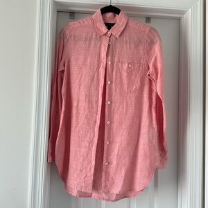 Linen Button Shirt - Jcrew